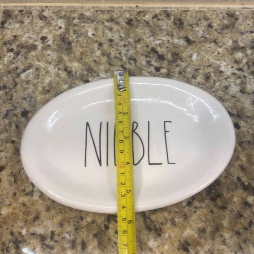 Rae Dunn Nibble Appetizer Plate - Picture 5 of 5